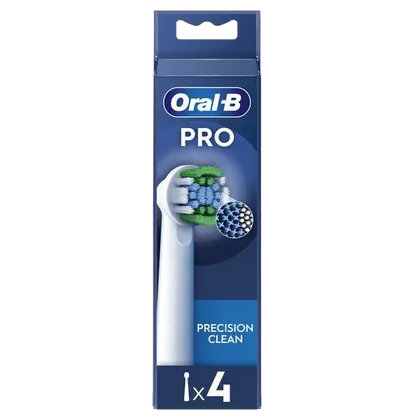 Oral B Pro Precision Clean Replacement Brush Heads Pack of 4