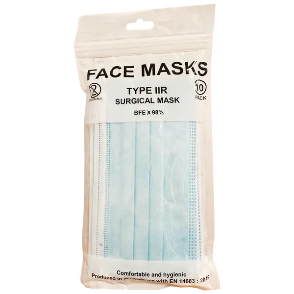 Surgical Face Mask Type IIR Pack of 10