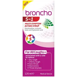 Broncho 5 in 1 Multi-Symptom Action Syrup 120ml