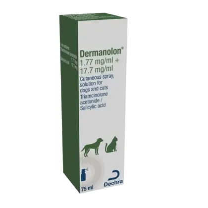 Dermanolon Spray for Dogs and Cats 75ml