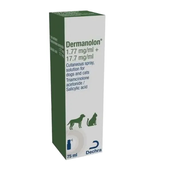 Dermanolon Spray for Dogs and Cats 75ml