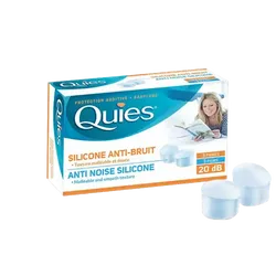 Quies Anti Noise Silicone Earplugs 3 Pairs