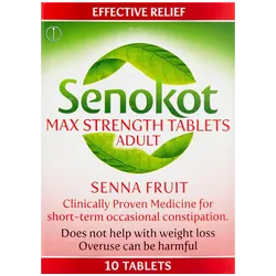 Senokot Max Strength Tablets Pack of 10