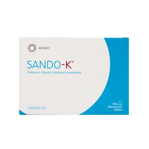 Sando-K Effervescent Tablets Pack of 100