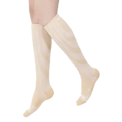 SANKOM Light Active Compression Patent Socks Beige Small/Medium