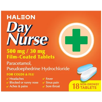 Day Nurse Tablets Pack of 18
