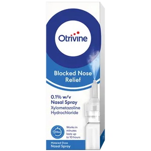 Otrivine Blocked Nose Relief Spray 10ml