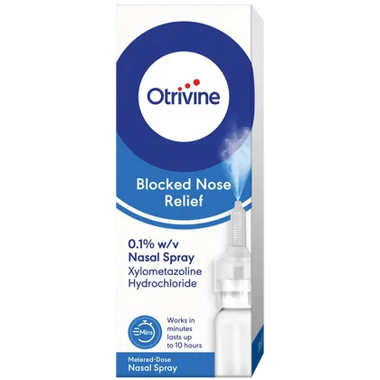 Otrivine Blocked Nose Relief Spray 10ml