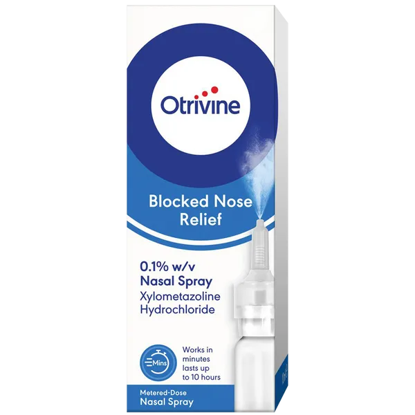 Otrivine Blocked Nose Relief Spray 10ml