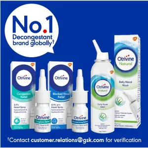 Otrivine Blocked Nose Relief Spray 10ml