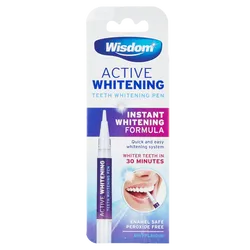 Wisdom Active Whitening Teeth Whitening Pen 2ml