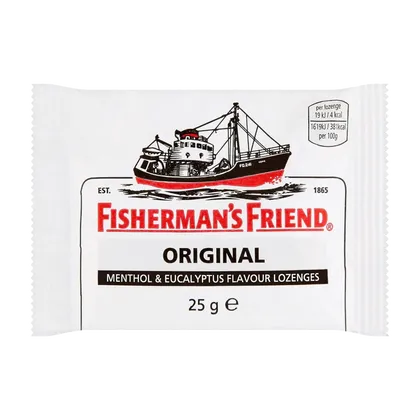 Fisherman's Friend Original Menthol & Eucalyptus Lozenges 25g