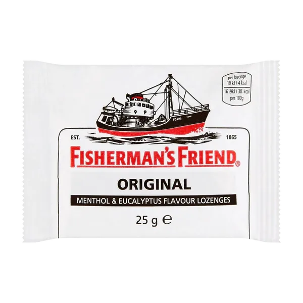 Fisherman's Friend Original Menthol & Eucalyptus Lozenges 25g