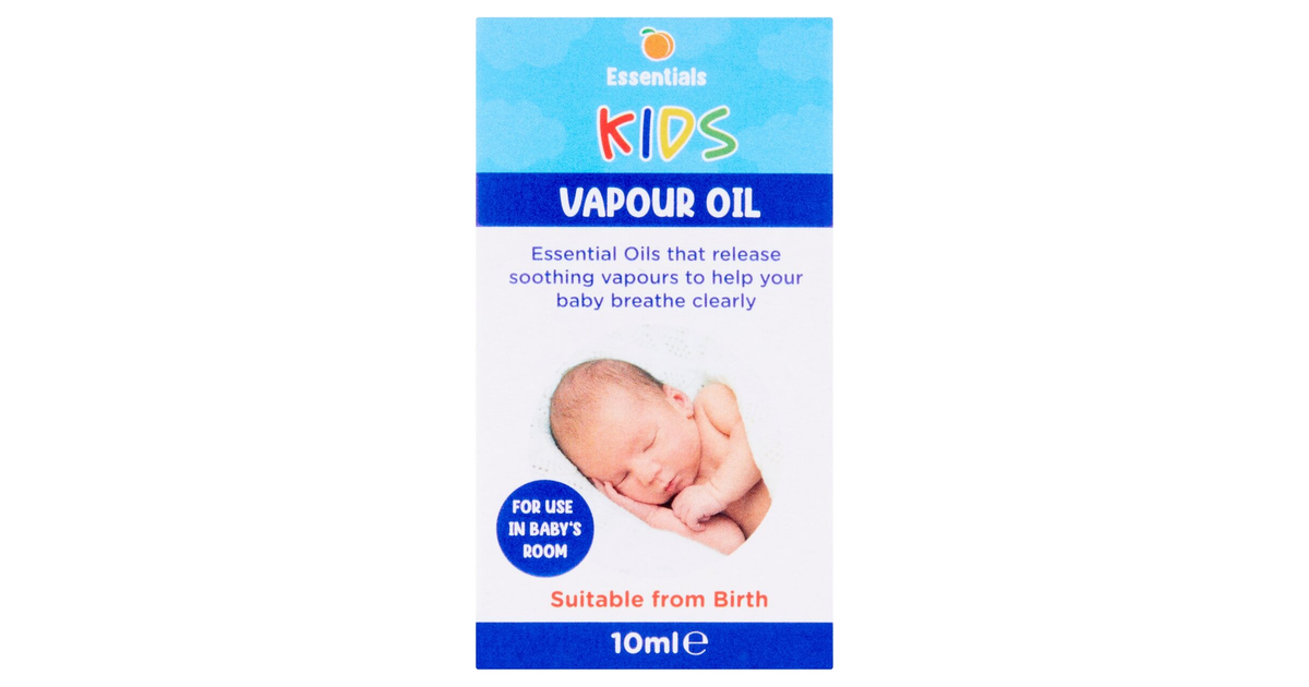 Essentials Kids Vapour Oil 10ml | Weldricks Pharmacy
