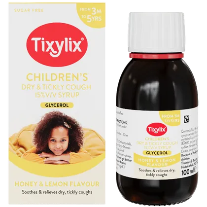 Tixylix Children's Dry & Tickly Cough Syrup 100ml