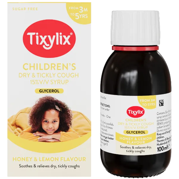 Tixylix Children's Dry & Tickly Cough Syrup 100ml