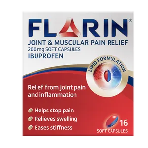 Flarin Joint & Muscular Pain Relief Soft Capsules Pack of 16