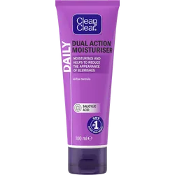 Clean & Clear Dual Action Oil-Free Moisturiser 100ml