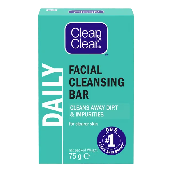 Clean & Clear Facial Cleansing Bar 75g