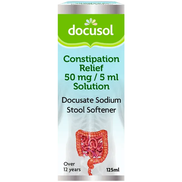 Docusol Constipation Relief Solution 125ml