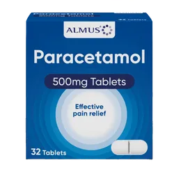 Almus Paracetamol 500mg Tablets Pack of 32