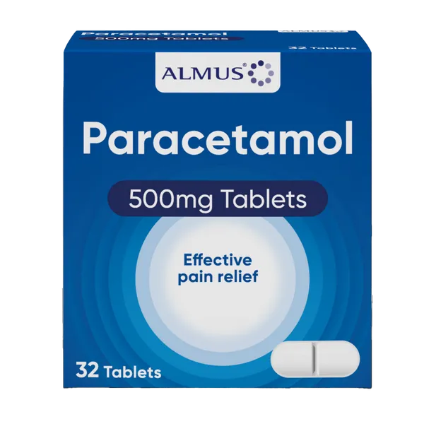 Almus Paracetamol 500mg Tablets Pack of 32