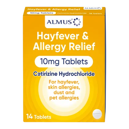 Almus Cetirizine 10mg Tablets Pack of 14