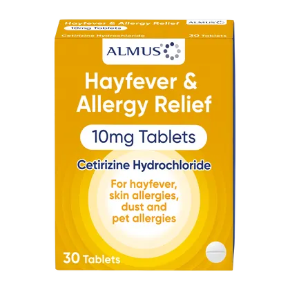 Almus Cetirizine 10mg Tablets Pack of 30