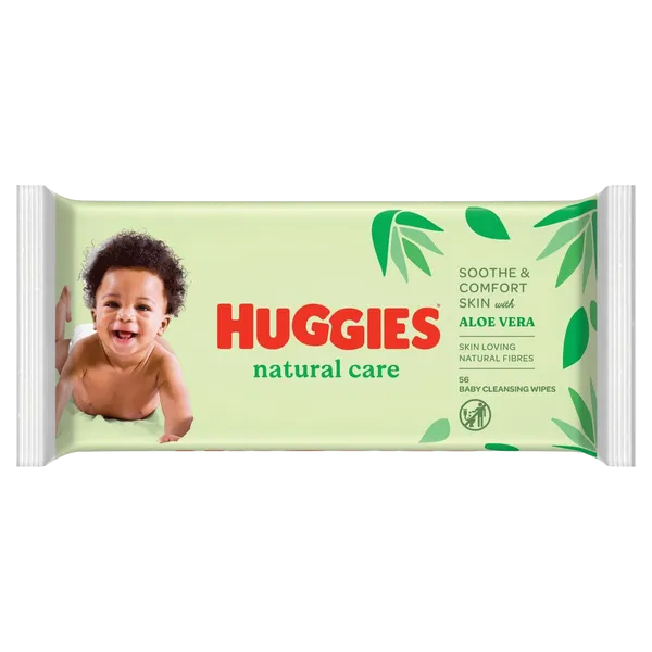 Huggies Natural Care Natural Wipes Pack of 56