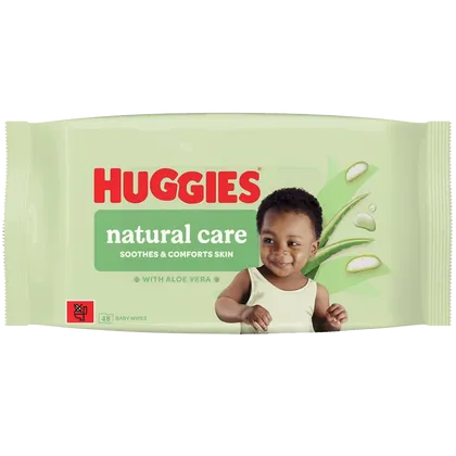 Huggies Natural Care Wipes Pack of 48