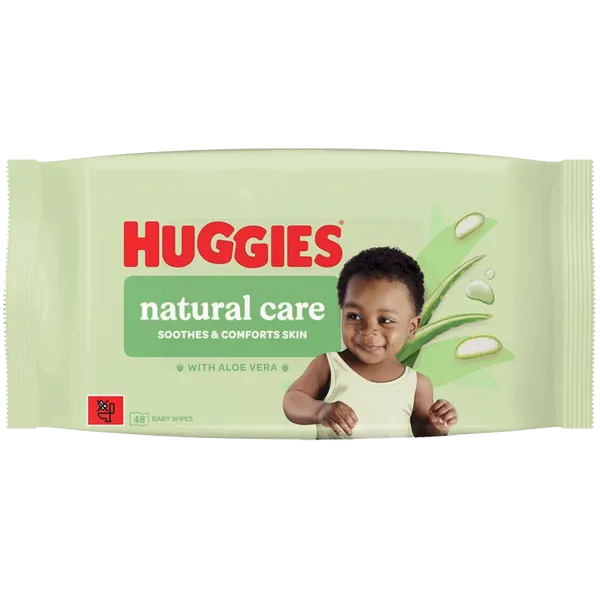 Huggies Natural Care Wipes Pack of 48