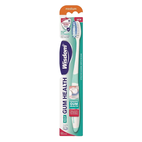 Wisdom Daily Gum Health Toothbrush Medium