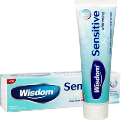 Wisdom Sensitive + Whitening Toothpaste 100ml