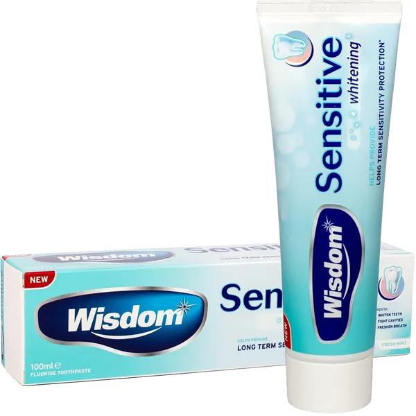 Wisdom Sensitive + Whitening Toothpaste 100ml