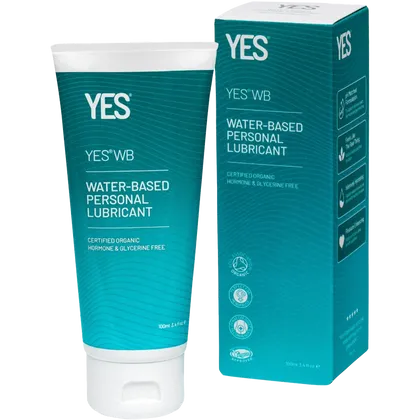 YES WB Organic Water Based Natural Personal Lubricant 100ml