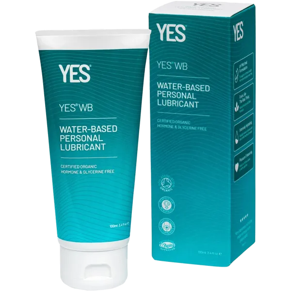 YES WB Organic Water Based Natural Personal Lubricant 100ml