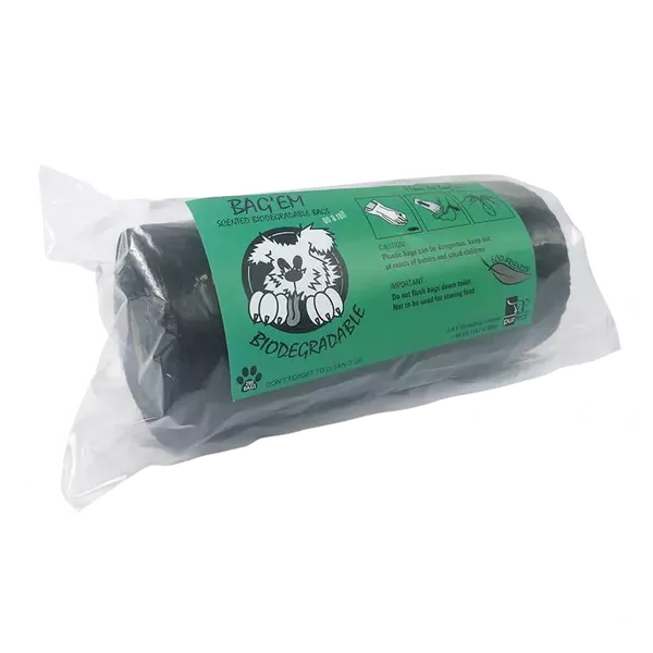 Bag'em Scented Biodegradable Bag Roll of 200