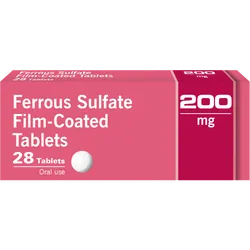 Almus Ferrous Sulphate 200mg Tablets Pack of 28