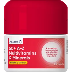 Almus 50+ Multivitamins & Minerals Tablets Pack of 30