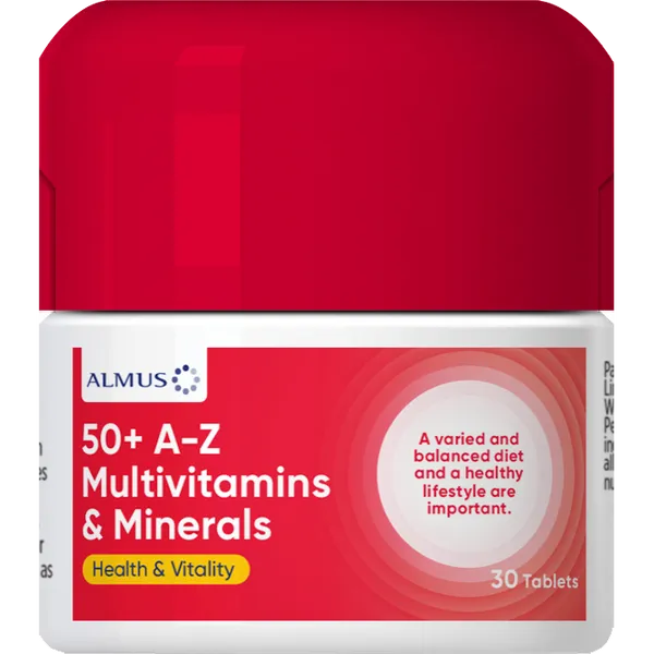 Almus 50+ Multivitamins & Minerals Tablets Pack of 30