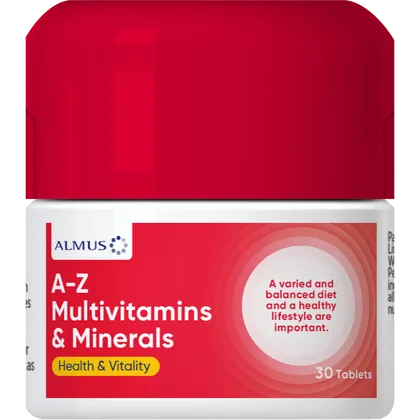 Almus A-Z Multivitamins & Minerals Tablets Pack of 30