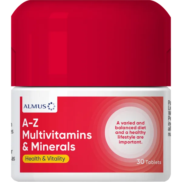 Almus A-Z Multivitamins & Minerals Tablets Pack of 30