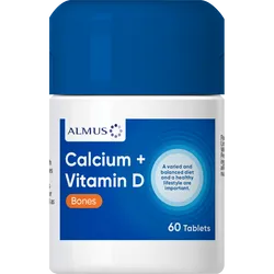 Almus Calcium & Vitamin D Tablets Pack of 60