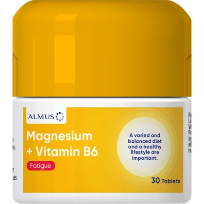 Almus Magnesium & Vitamin B6 Tablets Pack of 30