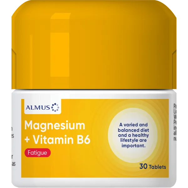 Almus Magnesium & Vitamin B6 Tablets Pack of 30