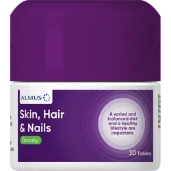 Almus Skin, Hair & Nails Vitamin Tablets Pack of 30