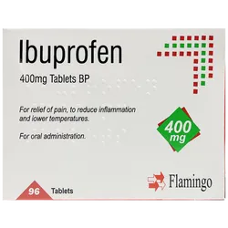 Ibuprofen Tablets 400mg Pack of 96