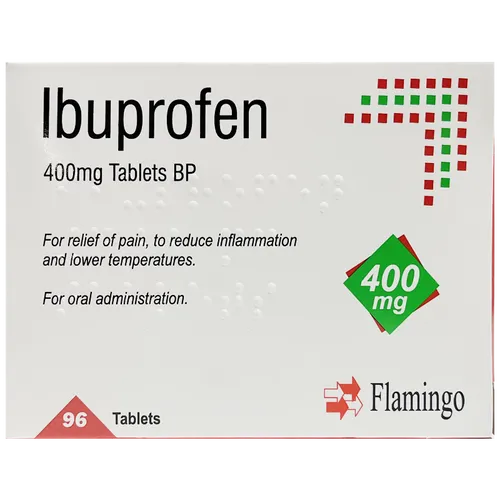 Ibuprofen Tablets 400mg Pack of 96