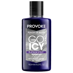 Provoke Touch of Silver Go Icy Platinum Effect Shampoo 150ml