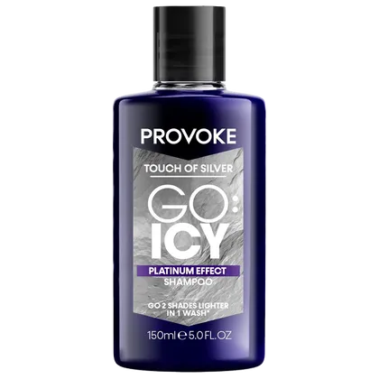 Provoke Touch of Silver Go Icy Platinum Effect Shampoo 150ml